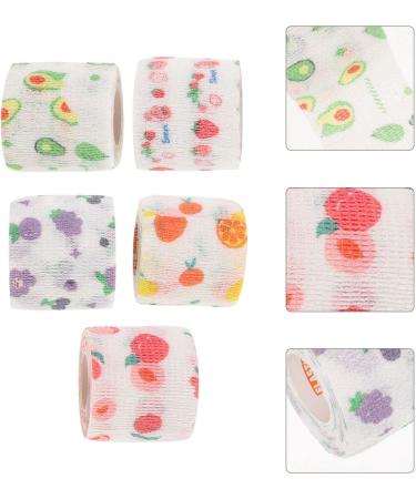 Toddmomy 5 Rolls Self-Adhesive Vet Wrap for Dogs & Horses | Non-Woven Fabric Injury Tape | Pet Supplies for Wounds - Buy Online on GoSupps.com