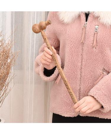 Wood Massage Hammer Stick - Manual Back Massage Device for Neck Shoulders & Muscles | Reduce Fatigue with Style 2 - Buy Online on GoSupps.com