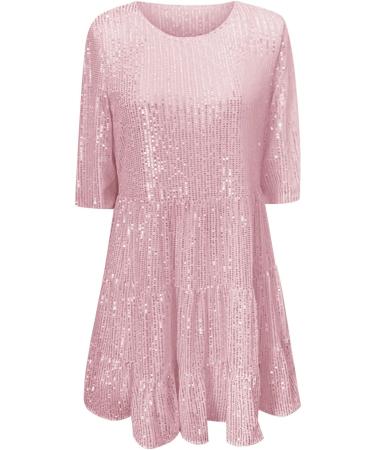 Hanxiulin Women's Vintage Party Dress | Long-Sleeved Cocktail & Mini Dresses with Heart Neckline in Red - Buy Online on GoSupps.com