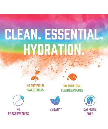 BioSteel Sugar-Free Hydration Mix with Electrolytes & B Vitamins - Rainbow Twist, 12 Packets - Buy Online on GoSupps.com