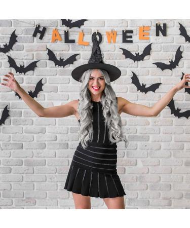 Euppsiiu Long Wavy Silver Gray Wig for Women | 27 Heat-Resistant Curly Cosplay Hair | Perfect for Daily Wear & Carnivals - Buy Online on GoSupps.com