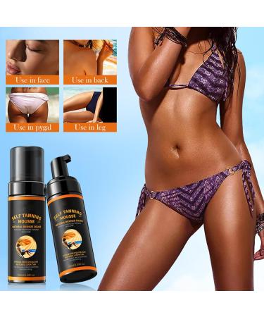 Mousse Autobronzante Autobronzant fonc et longue dur e Autobronzant Visage et Corps Naturel et Longue Dur e Un Bronzage Rapide la Veille des Vacances - Buy Online on GoSupps.com