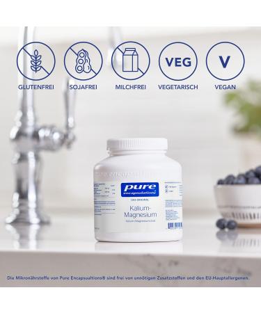 Buy Pure Encapsulations Potassium Magnesium Citrate - 180 Vegan Capsules | Organic Magnesium & Potassium Supplement - Buy Online on GoSupps.com