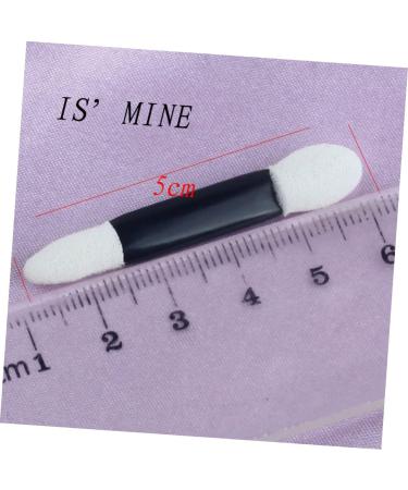 FOMIYES EyeShadow Sponge Applicator 50pcs Makeup Sponge Eyeshadow Eye Shadow Applicator Makeup Brush Double Sided Lipstick M White - Buy Online on GoSupps.com