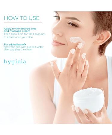 Hygieia 2% Retinol Cream 4oz - Anti-Wrinkle Liposomal Cream for Face Neck & Body | Deep Cellular Absorption Firming & Lifting - Day & Night Use - Buy Online on GoSupps.com