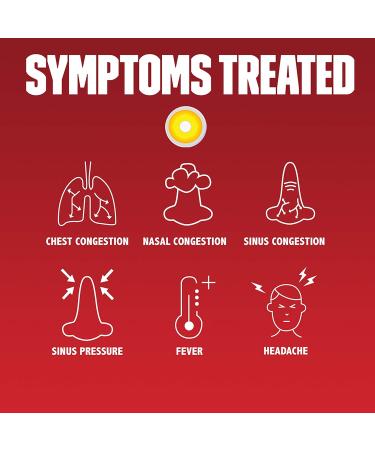 Mucinex Sinus-Max Max Strength 12oz - Severe Congestion & Pain Relief - 2x6oz - Clears Sinus & Nasal Congestion - Relieves Headache, Fever, & Mucus - Buy Online on GoSupps.com