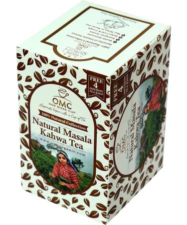One More Cup Natural Masala Kahwa Tea Detoxifying Masala Tea Natural Tea (20 Tea Bags)  - Buy Online on GoSupps.com
