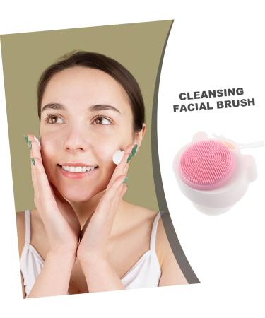 Gogogmee Soft Bristle Facial Cleansing Brush Silicone Face Brush Exfoliating Brush Shower Body Scrubber Face Scrubber Men Face Scrubber Brush Silicone Brush Cleanse Exfoliator Bath Brush - Buy Online on GoSupps.com
