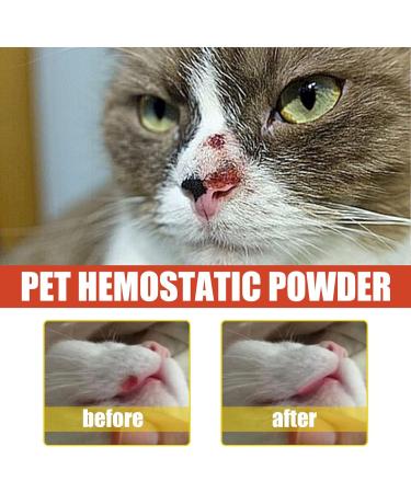 IOOOFU Styptic Powder Safe for Dogs and Cats Blood Stopper Puppy-Home Profession Aids Supplies Traumatic Hemostatic Powder 50ml - Buy Online on GoSupps.com