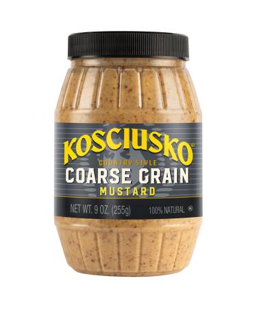 Plochman's Kosciusko Country Style Coarse Grain Mustard, Hearty Country Classic, 9 Ounce Jar 9 Ounce (Pack of 1) - Buy Online on GoSupps.com