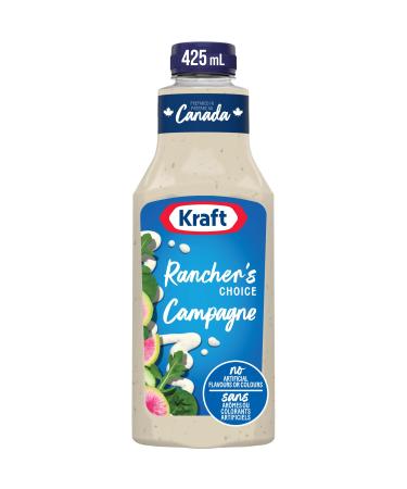 Kraft Rancher's Choice Salad Dressing 425 ml Bottle (Pack of 10)