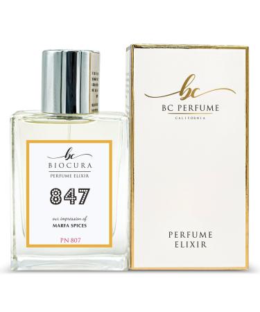 BC Perfume 847 Inspired by Marfa Spices For Women & Men Fragrance Dupes Eau de Parfum Bottle 1.7 Fl Oz/50ml
