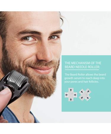 Beard Growth Kit: Natural Serum for Men, Promote Hair Regrowth - 2in1 Solution - Buy Online on GoSupps.com