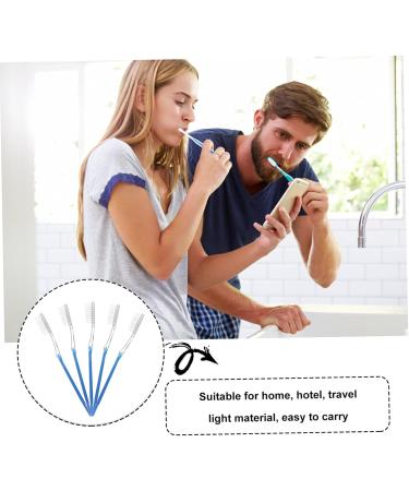 Mobestech 60 Pcs Disposable Toddler Toothbrush Set - Soft Plastic Brushes for Kids | International Shipping Available - Buy Online on GoSupps.com