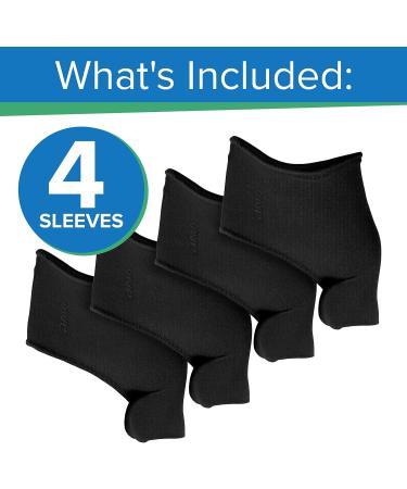 VIVEsole Gel Bunion Corrector & Toe Separators Sleeve - Orthopedic Toe Guard Straightener for Big Hammer Toe Pain Relief - Valgus Support for Women and Men (Medium) - Buy Online on GoSupps.com