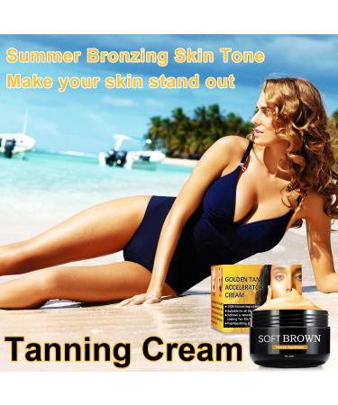 Luxury Intensive Tanning Gel | Natural Tanning Accelerator Cream for Sunbeds & Outdoor Use | 1PC - Buy Online on GoSupps.com