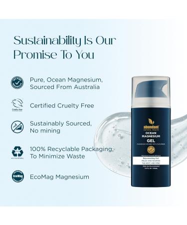 Abundant Natural Health Ocean Magnesium Muscle Bundle with Cucumber Stem Cells Stingless Alleviation of Aches and Bruises Effective and Quick Absorption Fragrance-Free - Buy Online on GoSupps.com