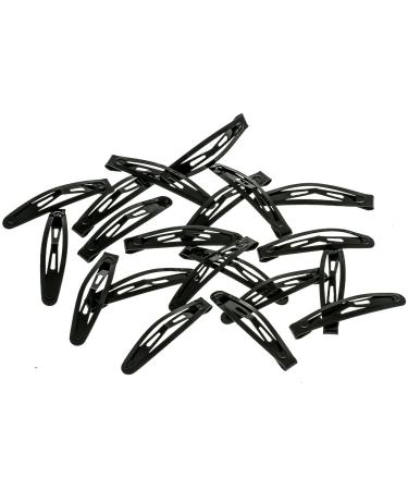 HAARallerliebst Small Black Hair Clips (20 Pack 4.3cm) with Stylish White Storage Box - Perfect for All Hair Types - Buy Online on GoSupps.com
