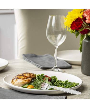 100 Pack Clear Plastic Forks - Heavyweight Disposable Utensils with Elegant Engraved Design - Buy Online on GoSupps.com