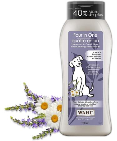 Wahl Canada Four in One Dog Shampoo + Dog Puppy Odour Control Shampoo (58318 and 58321) Shampoo & Conditioner + Shampoo - Buy Online on GoSupps.com