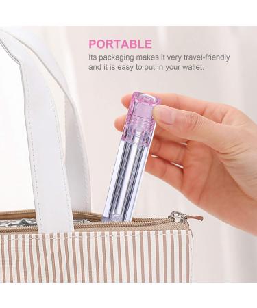 Beaupretty 10pcs Pink Roller Ball Essential Oil Bottle Set | Refillable Square Plastic Roll-On Bottles for Aromatherapy - Buy Online on GoSupps.com