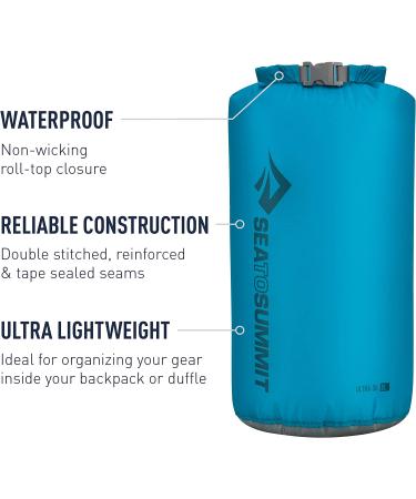 Sea to Summit Ultra-Sil Dry Sack 8L - Pacific Blue | Ultralight Waterproof Bag - Buy Online on GoSupps.com