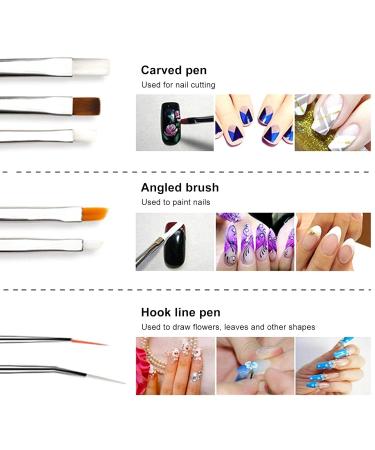 Shop Nail Art for Women | Easy DIY Sequin Nail Pencil & Glitter Liner Set - Buy Online on GoSupps.com