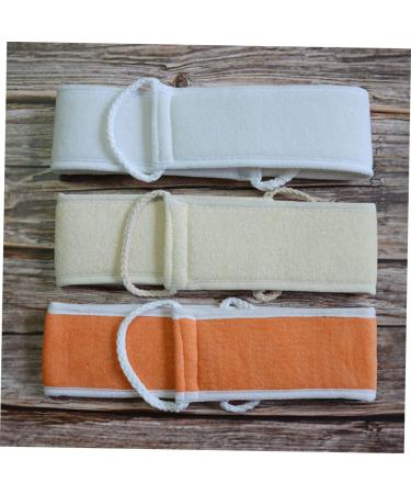 NOLITOY Natural Bath Sponge Set for Men | Eco-Friendly Loofah Shower Pouf & Mesh Bath Ball | Perfect Body Wash Sponge for Home Use - Buy Online on GoSupps.com