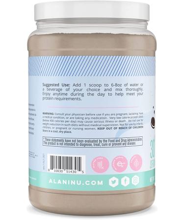 Alani Nu Plant Based Protein Powder (Vegan) - Frosted Flurry - 30 Servings - Buy Online on GoSupps.com