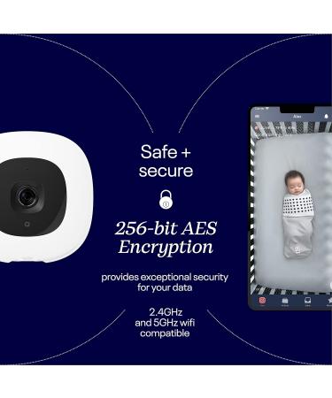 Nanit Pro Smart Baby Monitor & Floor Stand | 1080p Wi-Fi Video & Sound Camera | Sleep Coach & Breathing Motion Tracker | 2-Way Audio | iOS & Android Compatible | Includes Breathing Band | White - Buy Online on GoSupps.com