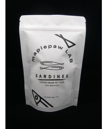 maplepaw Treats Dried Sardines for Dogs and Cats 100% RAW Training Treats with Omega 3 and Calcium for Brain Heart Skin and Coat Health - Buy Online on GoSupps.com