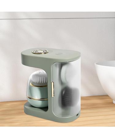 Generic Electric Facial Cleansing Brush Women Beauty Cleanser Tool Gentle Deep Face Cleaning Brush with 3 Brush Head for Outdoor Home - Buy Online on GoSupps.com