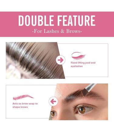 Libeauty Lash Lift Glue Wax - Fast Drying & Waterproof Eyelash Perm & Brow Lamination Balm Faint Fragrance Easy Application (Pink Peach - Buy Online on GoSupps.com