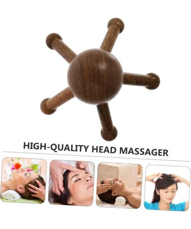 Beavorty 6 STK Wooden Massage Device - Five Claws Hand Massager & Thai Massage Tool for Scalp Relief - Buy Online on GoSupps.com