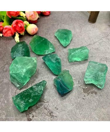 Natural Crystal Rough Decorative Crystal 100g Natural Green Fluorite Raw Gemstone Quartz Specimen Original Stones Crystals for Crafts Home Decor Crystal - Buy Online on GoSupps.com