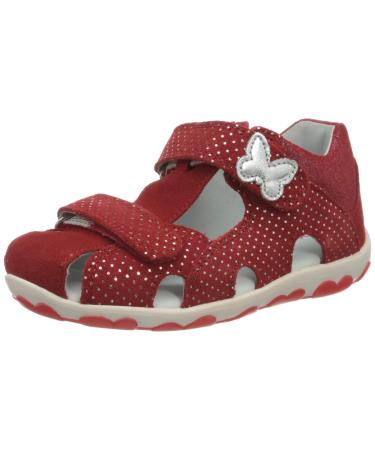 Superfit Girl's Fanni Sandals 2 UK Child Red