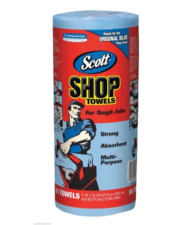 Scott Shop Towels 55 Sheets Pack of 10 Rolls Net 550 Towels 550 Count