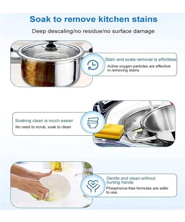 Foam Rust Remover Kitchen All-Purpose Cleaning Powder Multi-Purpose Foam Cleaner Rust Remover Kitchen Instant Cleaning Powder Soak to Clean Greasy Dirt (1 Pcs 250g) - Buy Online on GoSupps.com
