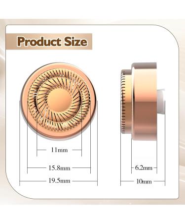 Xumann 4pc Replacement Heads for Finishing Touch Flawless Facial Hair Removal Tool - Buy Online on GoSupps.com