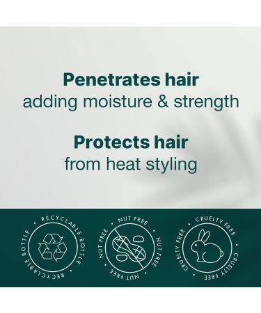 ALODIA Moisturize & Protect Heat Style Cream - Lightweight Heat Protectant for All Hair Types - Marshmallow Root & Marula Oil - 4 fl oz - Buy Online on GoSupps.com