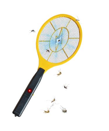 DEVOGUE Electric Fly Swatter Bug Zapper Battery Operated Flies Killer Indoor & Outdoor Pest Control Mosquito and Insect Catcher Racket