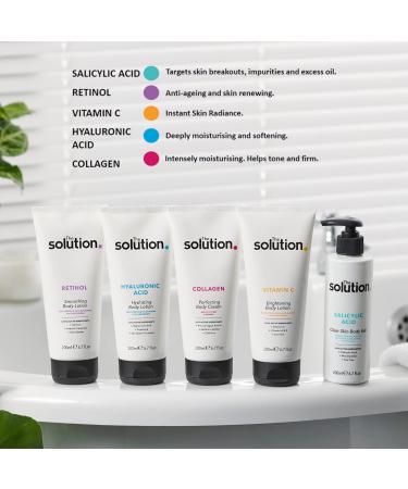 Solution Retinol Smoothing Body Lotion 200ml - Brighten & Smooth Skin - Buy Online on GoSupps.com