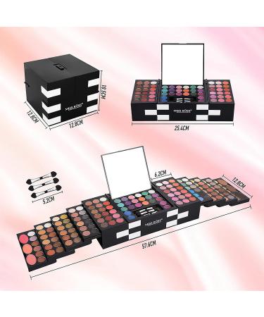 UNIFULL 148 Colors Makeup Palette Set: Professional All In One Gift Kit for Women - Eyeshadow, Blush, Eyebrow Powder Included (045) - Buy Online on GoSupps.com