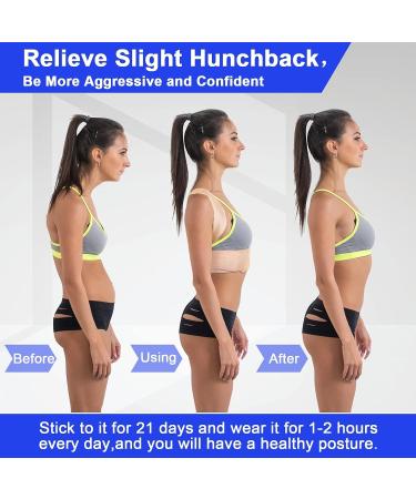Women's Adjustable Back Brace for Posture Correction and Pain Relief - Small/Medium 27-37 - Buy Online on GoSupps.com