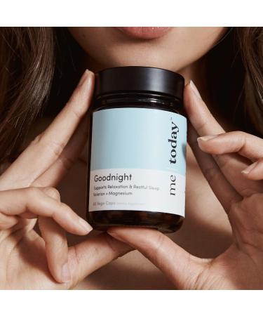 Goodnight Supplement for Relaxing & Restful Sleep Support - Vegan Magnesium Capsules (60 count) - Buy Online on GoSupps.com