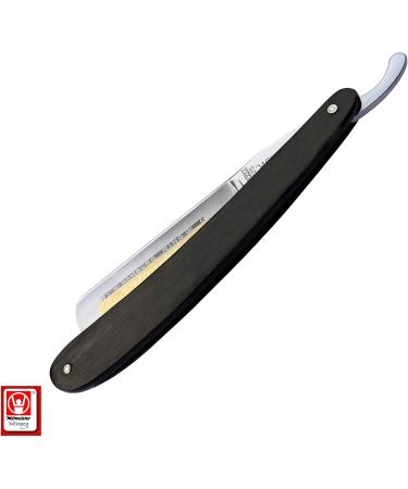 Solingen Weltmeister Razor 5/8 - Premium Gold Etching Ebony Handle | International Shipping Available - Buy Online on GoSupps.com