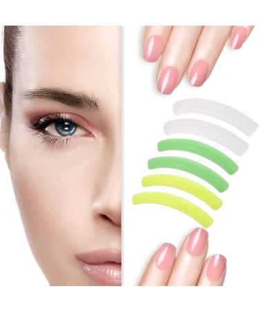 FAMKIT 12 Pair Reusable Silicone Eyelash Perming Pads | Eyelash Lift Curler Refills for Perfect Curling - International Shipping Available - Buy Online on GoSupps.com