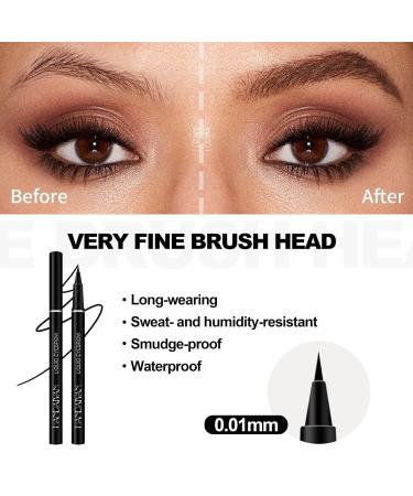 Buy Long-Lasting Dark Brown Eyebrow Pencil - Smudge-Proof Stereoscopic Eye Makeup for Natural Look | International Shipping - Buy Online on GoSupps.com