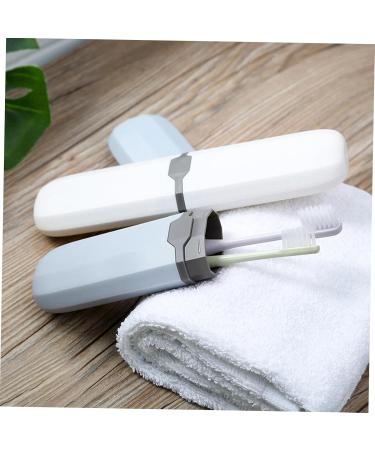 Hakidzel 6-Piece Portable Toothbrush Case | Travel-Friendly Toothbrush Holder for International Shipping - Buy Online on GoSupps.com