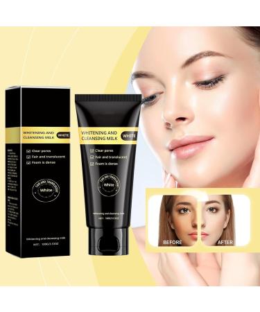 Niacinamide Whitening Cleanser Natural Moisturizing Brightening Cleansing Milk Niacinamide Whitening Cleanser For Facial Cleansing And Oil Control Niacinamide Purifying Whitening Cleanser (1PC) - Buy Online on GoSupps.com